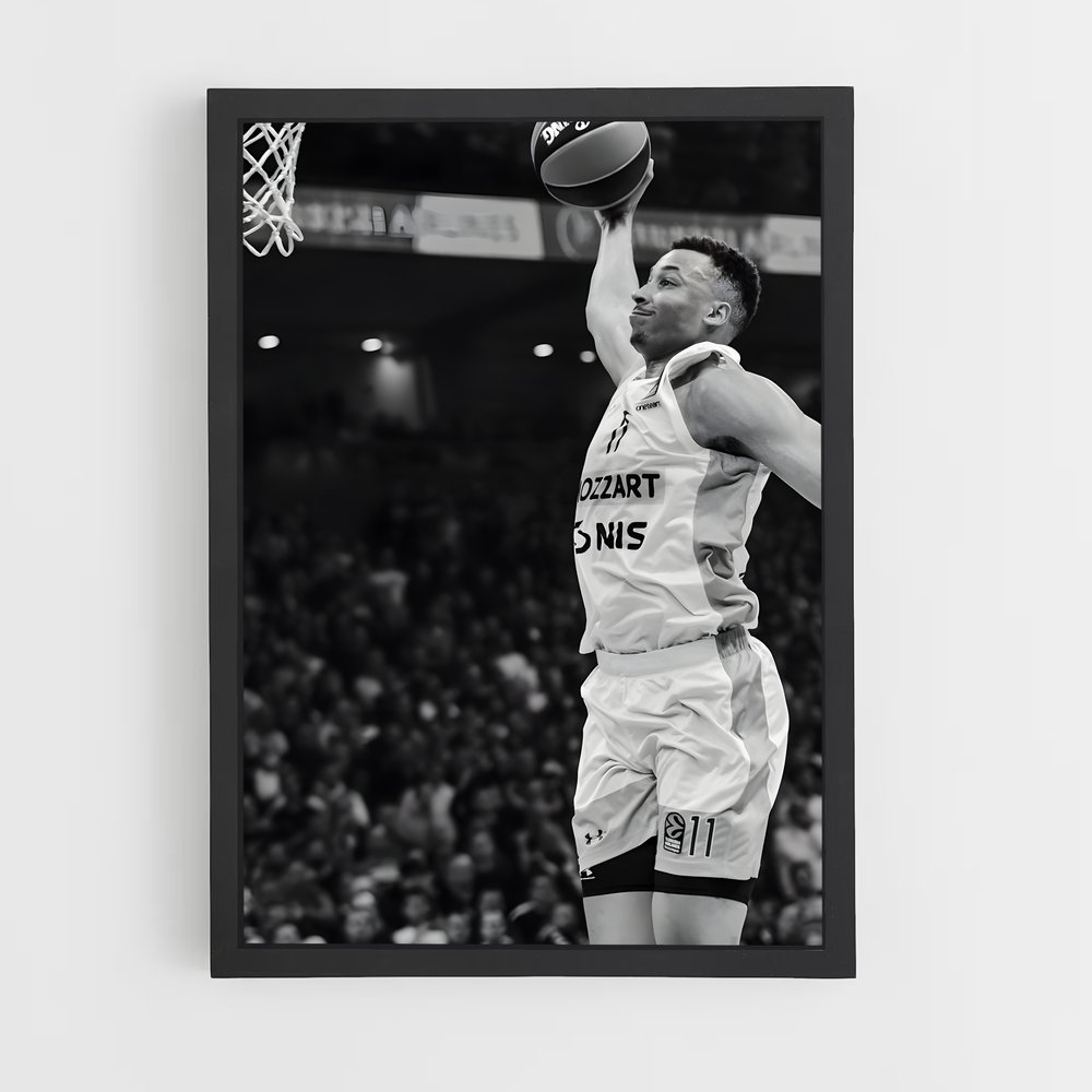 Poster Saut de Légende – affiche Basketball (vue 2)
